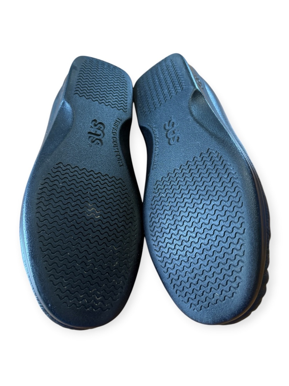 SAS Tripad Comfort Black Pebble Leather Slip-On Loafer Shoes Women's US 7 W - Picture 7 of 9
